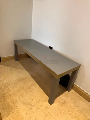 Simple grey wooden coffee table - good condition