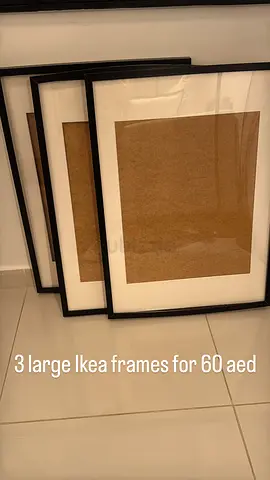 Large ikea frames x 3