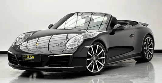 2017 Porsche 911 Carrera 4 Cabriolet, April/2027 Porsche Warranty, Full Porsche Service History, GCC