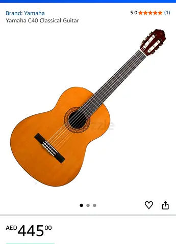 Yamaha C40 Classical Guitar - Good Condition