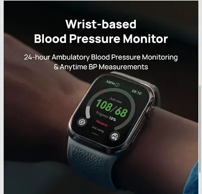 Wrist-based Smartwatch with Blood Pressure Monitor — Good Condition