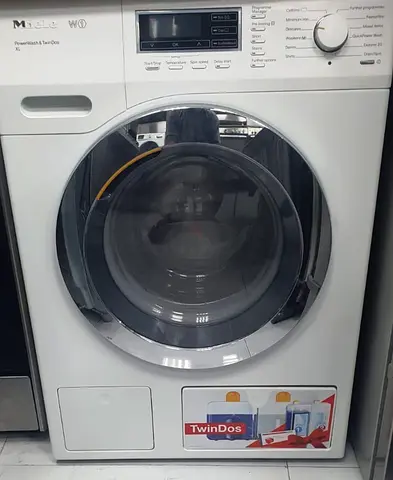 Miele latest model twin dos 8 kg washer with 1400 rpm speed for spin freestanding
