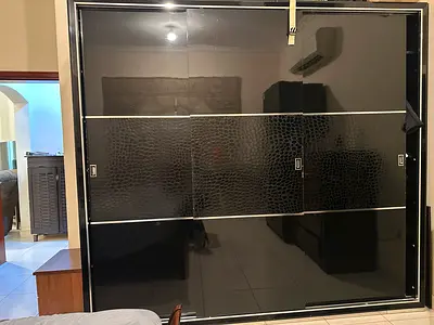 Cupboard with compartments