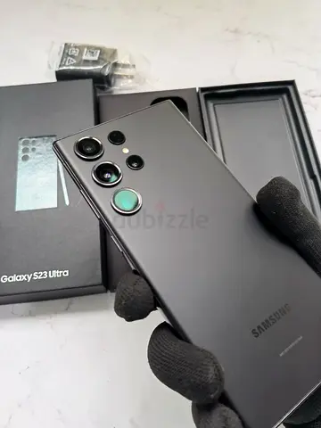 Samsung Galaxy S23 Ultra - Black (Good Condition, Original Box)