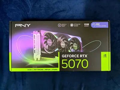 PNY RTX 5070 OC RGB 12GB Brand New