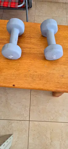 Dumbell pair of  5.0 kg silicon coated