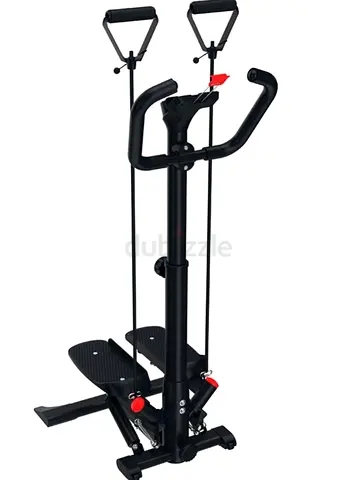 Compact Vertical Stepper with Resistance Bands - Good Condition