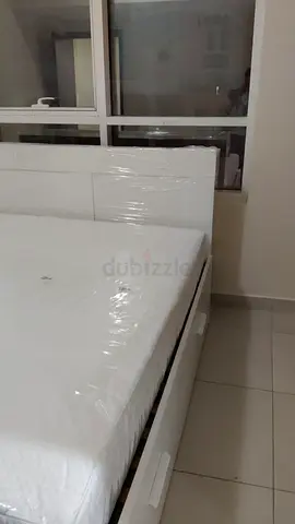 Ikea bremenes bed with mattress king size