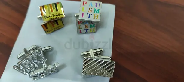 Collection of Mens Designer Cufflinks  4pc  = 150