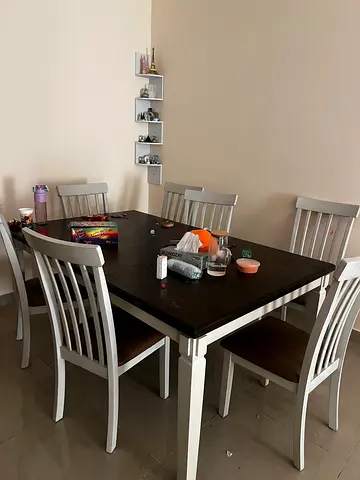 Dining Table with 8 chairs for sale: Pan Home product