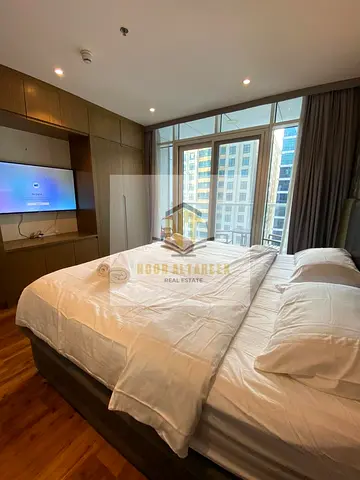 Apartment for sale – Al Taawun. A distinctive apartment with a front view of Al Taawun Street, suitable for living and investment.