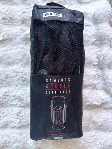 FCS Camlock Double Softback Car Seat Covers - Black (New/Unused)