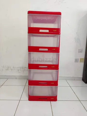High Quality Cosmoplast 5 Drawer Storage Cabinet