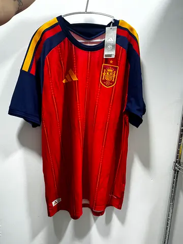 SPAIN 26 HOME AUTHENTIC JERSEY ADIDAS
