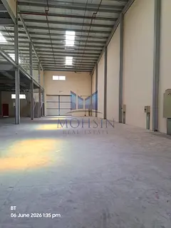 Warehouse for rent ( Brand new) in Al Jurf Ajman with good height and spacious