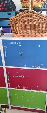 Colorful Storage Locker / Cabinet (Two Available)