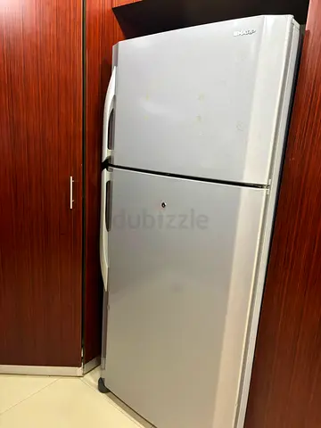 Sharp Silver big Double Door Fridge - Fan not working.