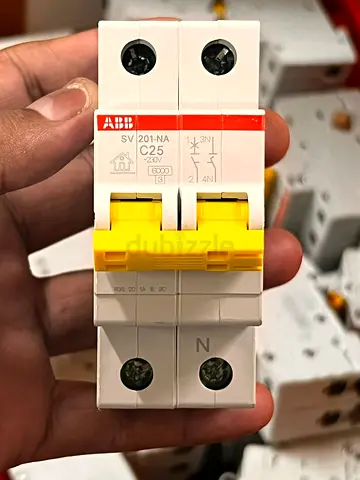 ABB SV201-NA C25 2P MCB Circuit Breaker (New)