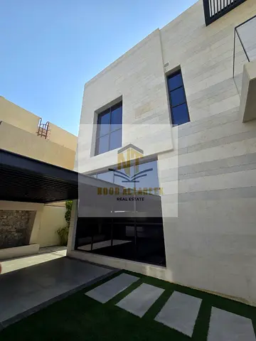 Exceptional opportunity to own a villa for sale in Al Houshi with freehold ownership for Arabs. The property sits on a 3,150 sq. ft. plot with a built