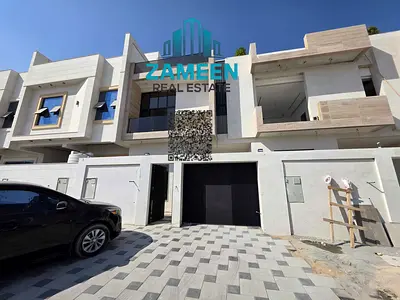 منزل تاون هاوس في ياسمن، 5 غرف نوم رئيسية، مع سطح، يشمل رسوم التسجيل والماء والكهرباء والتكييف، السعر 1.5