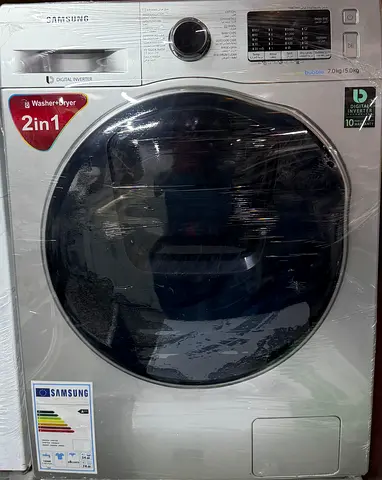 Samsung eco babble 7/5kg 2in1 washing machine available