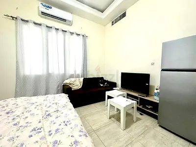 🛋️ Fully Furnished StudioMBZ City, Zone 5, Abu Dhabi,Inside villa parking