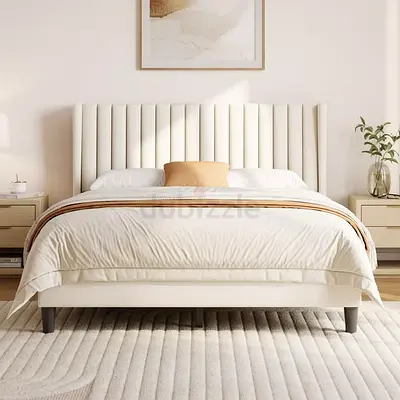 Contemporary Storage Bed with Built-in Drawers