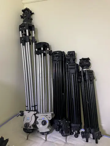 Tripod legs Sachtler  Manfrotto Vinten Head tripod for sale same condition