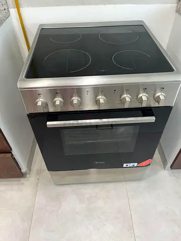 Midea Electric Ceramic Hob with Oven - Stainless Steel