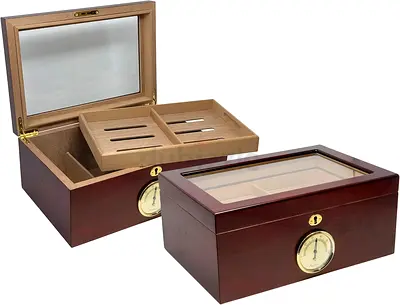 Glass lid CO box
