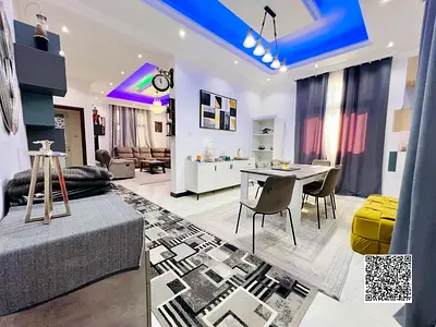 Luxurious Fully Furnished 3BR Master Villa for Rent in Al Zahya Ajman | Pristine Condition with Majlis, Huge Parking, Balconies & Appliances | 90k
