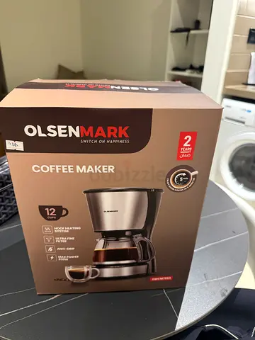 Olsenmark 12-Cup Drip Coffee Maker - Like New in Box Used twice