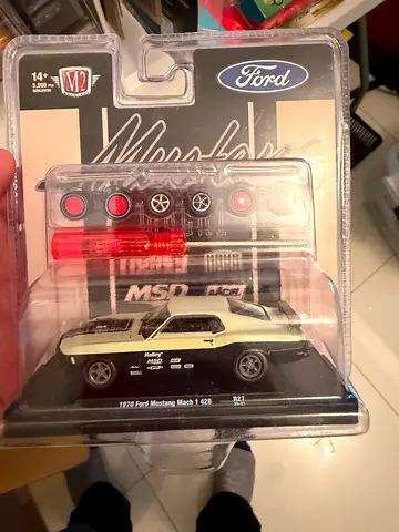 M2 Machines 1970 Ford Mustang Mach 1 1:64 Diecast (New in Blister)