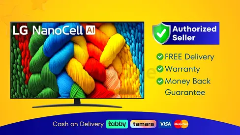 LG 75 inch TV NanoCell Smart 4K - Brand New | 1 Year Warranty | FREE Delivery