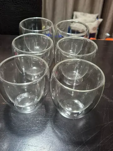 6 insulated glasses