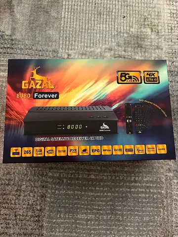 Gazal 8080 Digital Satellite Receiver 5G