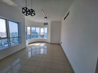 **2-Bedroom Apartment for Rent in Al Majaz 3 | Sea View | 3 Bathrooms | Free Parking | Gym & Pool Access | Central AC**
