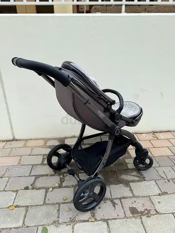 Used Egg Stroller and car seat with fix - Single, Good Condition