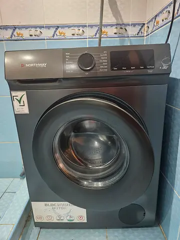 Front Load Washing Machine - Good Condition, 7kg (Grey)