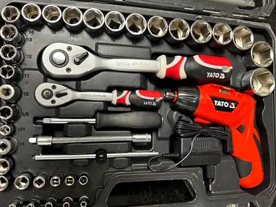 YATO socket tool set as new Quality professional kit
