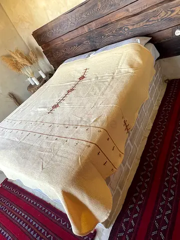 Bed Cover Egyptian Cotton handmade (NEW)