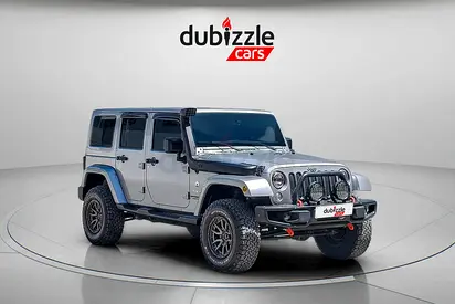AED 3769/month | 2015 Jeep Wrangler Unlimited Sahara | GCC Specs | Ref#468798