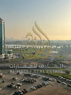 Two-bedroom apartment with a living room for annual rent in Al Majaz 1. Excellent residential opport
