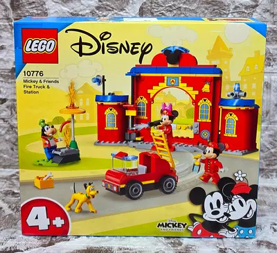 LEGO® Disney Mickey  Friends Fire Truck  Station 10776 (144 pcs)(Retired Set)