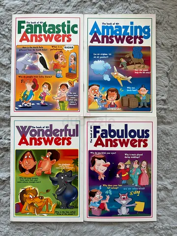Collection of 101 Answers Educational Childrens Books – Brand New