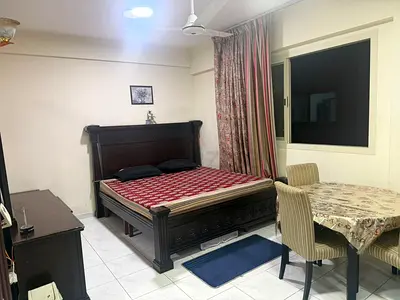 Spacious Master BedRoom in a Family Building.