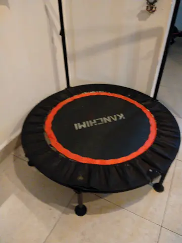 Small Foldable Fitness Trampoline with Handle - Good Condition