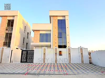 Modern two-story villa with a rooftop terrace, registration fees included, freehold ownership avail
