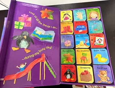 Interactive HARDBoard Books for baby and kids — 15 mini books
