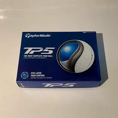 TaylorMade TP5 Golf Balls - Box of 12 (New)